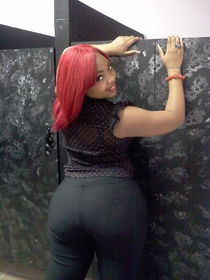 Sexual old wife posing in